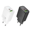 Hoco N61 Gentle PD20W+QC3.0 laturi (EU) musta