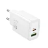 Hoco N61 Gentle PD20W+QC3.0 laturi (EU) valkoinen
