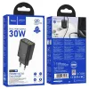 Hoco N63 Gentle PD30W+QC3.0 laturi (EU) musta