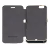 Hoco ultaohut akkukotelo 3000mAh nahkakotelolla Apple iPhone 6/6S musta