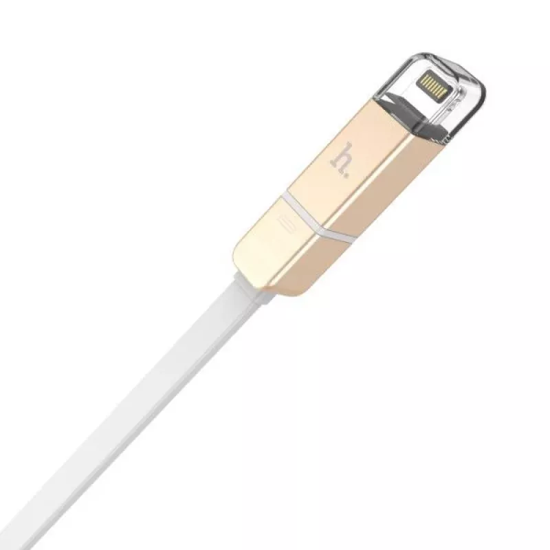 Hoco yleinen UCL01 monitoimikaapeli Apple + Micro USB, kulta, 1 m