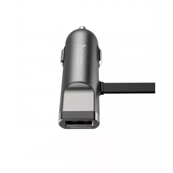 Hoco Universal UCL01 monitoimikaapeli Apple + Micro USB, harmaa, 1,2 m
