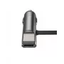 Hoco Universal UCL01 monitoimikaapeli Apple + Micro USB, harmaa, 1,2 m