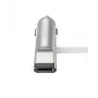 Hoco Universal UCL01 monitoimikaapeli Apple + Micro USB hopea 1,2 m