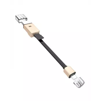 Hoco Universal UPM06 Triple Reader Micro USB OTG -keskitin kortinlukija - kulta