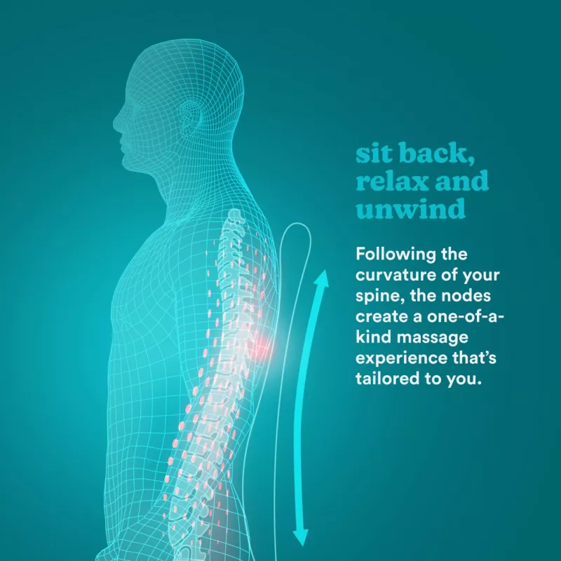 Homedics SBM-65H-EU Shiatsu Experience -selkähierontalaite + lämpö