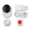 Homematic IP Indoor Camera basic (HmIP-CI-B) – 3 MP Wi-Fi-turvakamera, valkoinen/musta