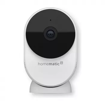 Homematic IP Indoor Camera basic (HmIP-CI-B) – 3 MP Wi-Fi-turvakamera, valkoinen/musta