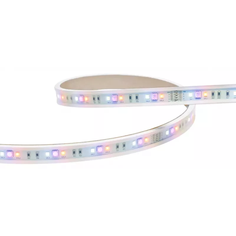 Homematic IP Lightstrip-sarja, 2 m, RGBW, Tunable White, itseliimautuva, IP20, suojausluokka III