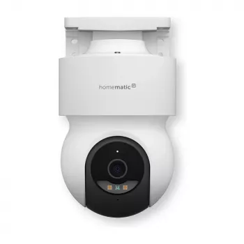 Homematic IP ulkokamera (HmIP-CO) valkoinen, 5MP, WLAN – älykodin valvontakamera