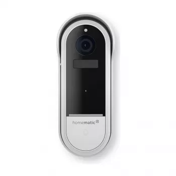 Homematic IP Video Doorbell HmIP-CODB, 3 MP, Wi-Fi, valkoinen