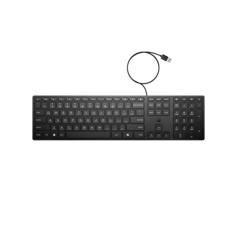 HP 320K johdollinen näppäimistö SmartBuy (EN) - musta - QWERTY - USB