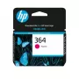 HP 364 magenta alkuperäinen mustekasetti (CB319EE) – 300 sivua, 3 ml, väriainepohjainen CB319EE#ABE