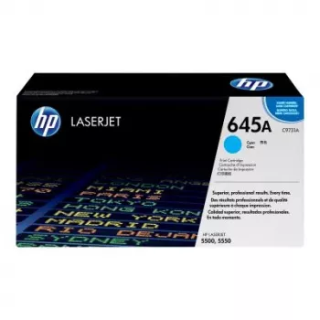 HP 645A syaani alkuperäinen värikasetti (C9731A)