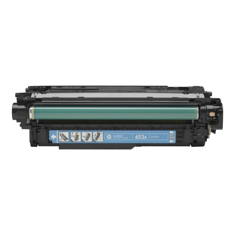 HP 654A syaani alkuperäinen värikasetti (CF331A) - 15 000 sivua
