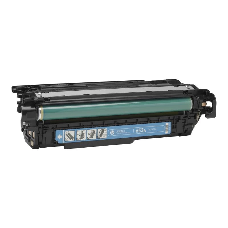 HP 654A syaani alkuperäinen värikasetti (CF331A) - 15 000 sivua