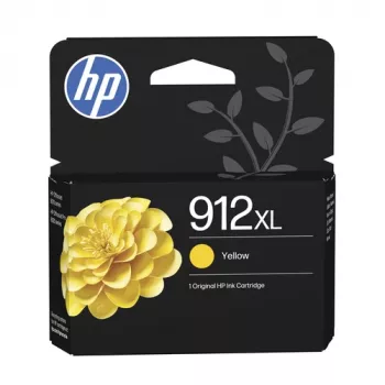 HP 912XL suurikapasiteettinen keltainen alkuperäinen mustekasetti (3YL83AE#LS1)