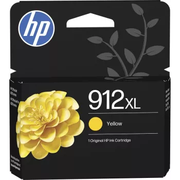 HP 912XL suurikapasiteettinen keltainen alkuperäinen mustekasetti (3YL83AE#LS1)