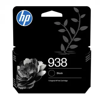 HP 938 Original suurikapasiteettinen musta värikasetti (1 450 sivua)