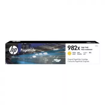 HP 982X keltainen alkuperäinen mustekasetti erittäin korkea tuotto (T0B29A)