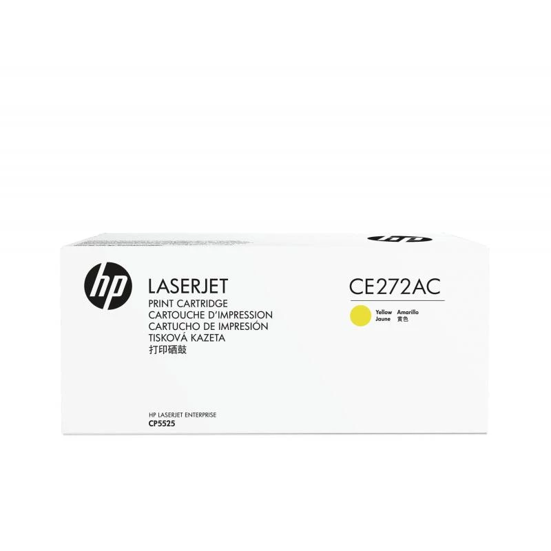 HP CE272AC Contract värikasetti keltainen (650A) - 15 000 sivua