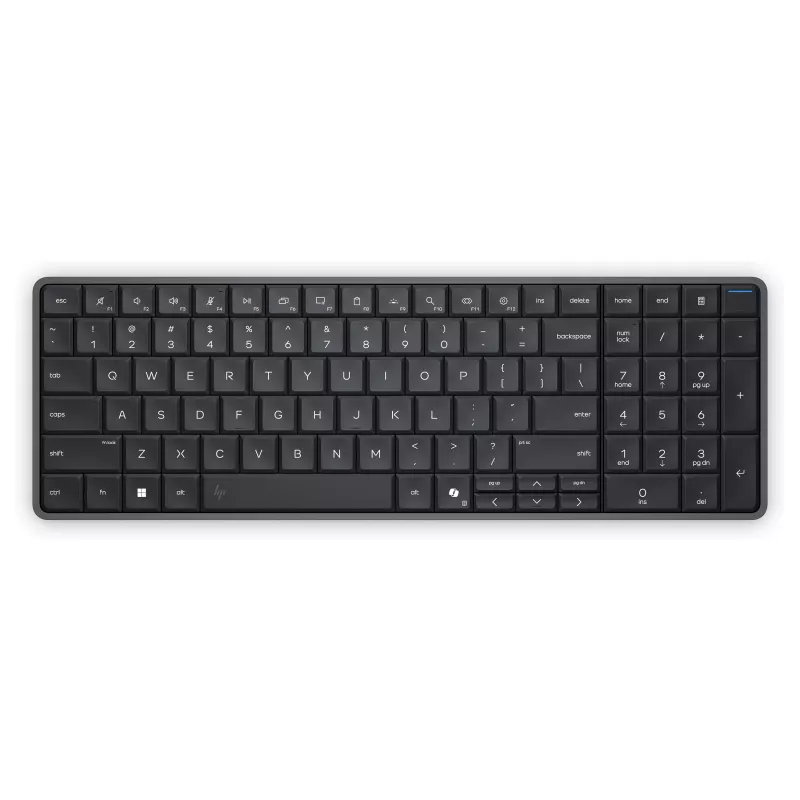 HP EliteBoard G1a Next Gen AI PC - AMD Ryzen 7 PRO 350, 32GB RAM, 1TB SSD, Windows 11 Pro, Wi-Fi 7, musta