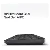 HP EliteBoard G1a Next Gen AI PC - AMD Ryzen AI 5, 16GB RAM, 512GB SSD, Windows 11 Pro, Wi-Fi 6E, musta