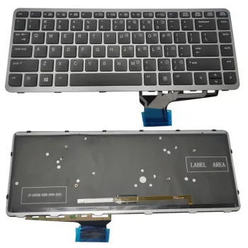 HP EliteBook Folio 1040 varaosanäppäimistö, US English, ilman taustavalaisua