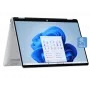 HP OmniBook 5 Flip 14-fp0011nx konvertoitava kannettava, Intel Core 5 120U, 16 GB RAM, 512 GB SSD, 14,0 tuuman WUXGA kosketusnäyttö, Windows 11 Home, Natural Silver (kunnostettu)