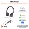 HP Poly Blackwire 3325 stereo Microsoft Teams -sertifioitu USB-C kuuloke +3,5mm liitin +USB-C/A sovitin