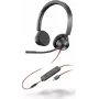 HP Poly Blackwire 3325 stereo Microsoft Teams -sertifioitu USB-C kuuloke +3,5mm liitin +USB-C/A sovitin