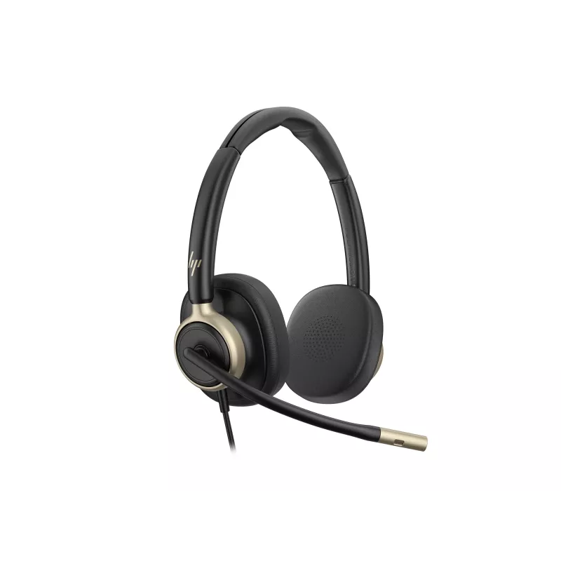 HP Poly Mission 825 stereo USB-kuulokemikrofoni langallinen, aktiivinen melunvaimennus