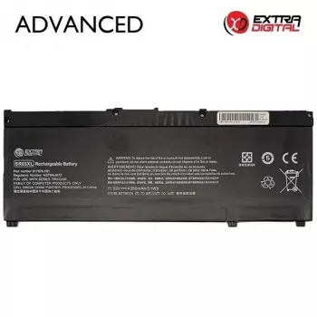 HP SR03XL vara-akkukannettavaan tietokoneeseen 4380mAh 11.55V Li-Ion 3-kennoinen Pavilion Gaming 15-cx/dk ja Omen 15-dc - musta