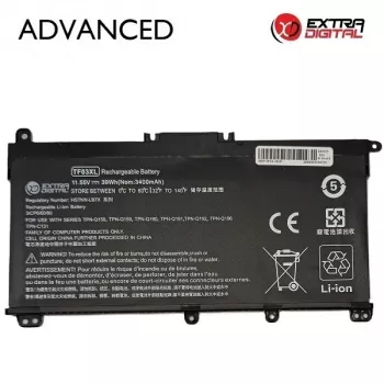 HP TF03XL yhteensopiva kannettavan akku 11,55 V 3400 mAh - Extra Digital Advanced NB461394
