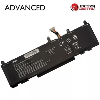HP WP03XL kannettavan tietokoneen akku, 4150mAh, 11.4V, 3-kennoinen Li-Ion, musta