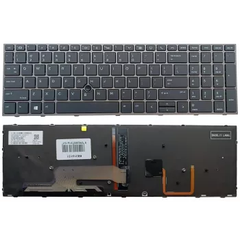 HP ZBook 15 G5/G6 & 17 G5/G6 taustavalaistu näppäimistö Trackpointilla