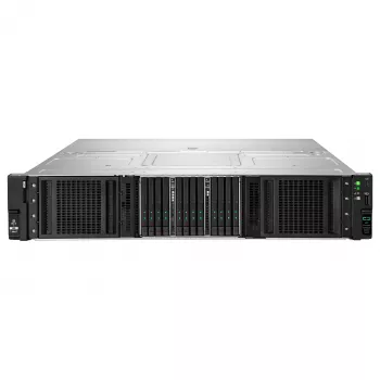 HPE ProLiant DL340 Gen12 2U -telakointipalvelin, Intel Xeon Gold 6505P, 64GB DDR5, 8 SFF -paikkaa, MR408i-o, kaksi 1000W virtalähdettä