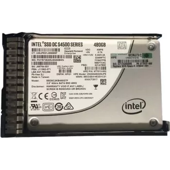 HPE varaosa 480GB SATA 6G Read Intensive SFF SSD (878846-001)