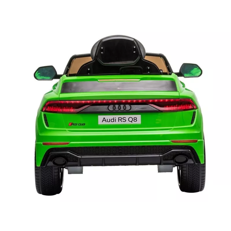 HUAWEI Audi RS Q8 paristokäyttöinen auto LED-valoilla MP3-kaukosäätimellä vihreä