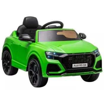 HUAWEI Audi RS Q8 paristokäyttöinen auto LED-valoilla MP3-kaukosäätimellä vihreä