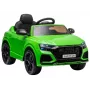 HUAWEI Audi RS Q8 paristokäyttöinen auto LED-valoilla MP3-kaukosäätimellä vihreä