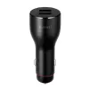 Huawei Super Charge -autolaturi, kaksoisportti 40 W, musta