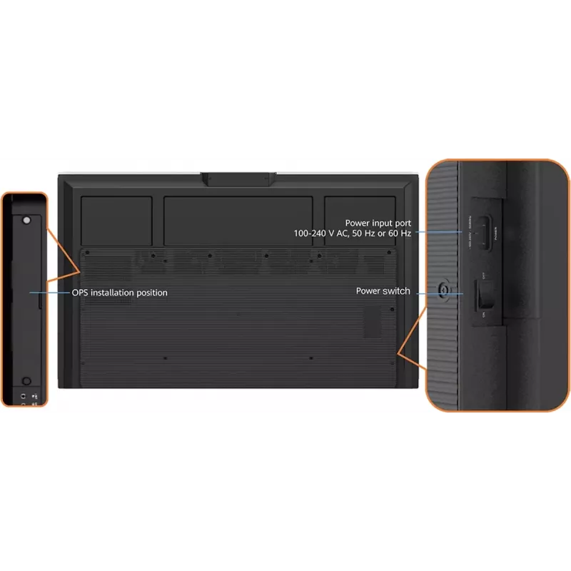 HUAWEI IdeaHub Board 3 Pro IHB2-86PB älykäs yhteistyölaite 86 tuuman infrapunanäyttö Jade White
