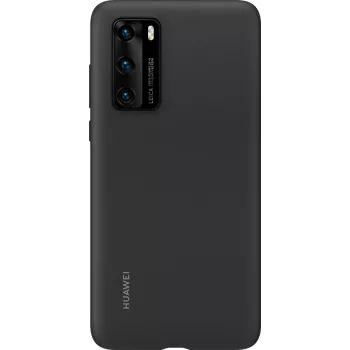 Huawei P40 silikonikuori musta