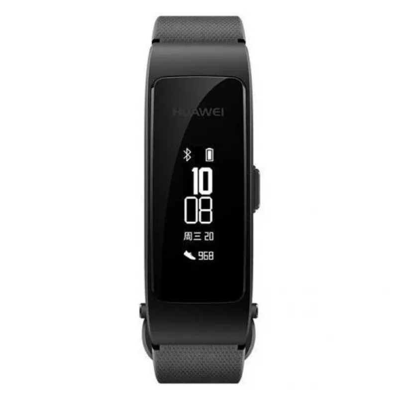 Huawei Talk Band B3 Lite älykäs kuntoranneke Bluetooth-kuulokkeella musta