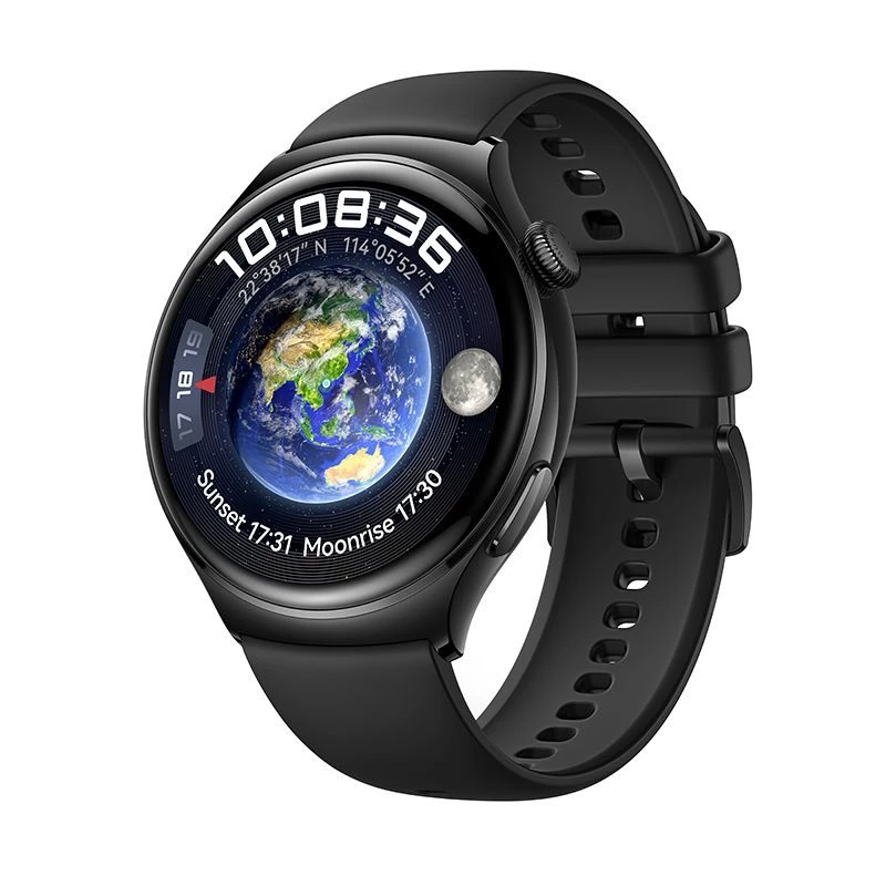 Huawei Watch 4 musta ruostumaton teräs