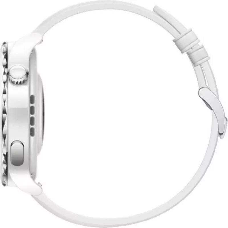 Huawei Watch GT 3 Pro 43mm nahkaranneke valkoinen