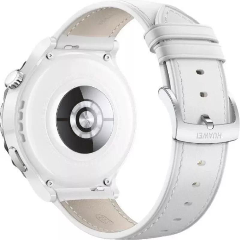 Huawei Watch GT 3 Pro 43mm nahkaranneke valkoinen