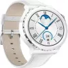 Huawei Watch GT 3 Pro 43mm nahkaranneke valkoinen