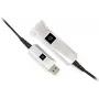 Huddly USB 3.0 aktiivinen optinen kaapeli, Type-A uros Type-A naaras, 10 m, musta 7090043790450